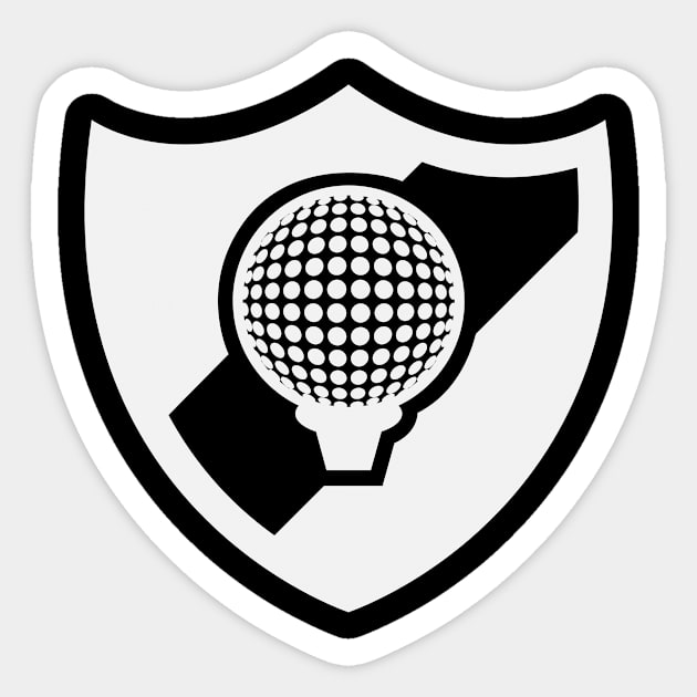 Golf Ball Sticker by Charm Clothing